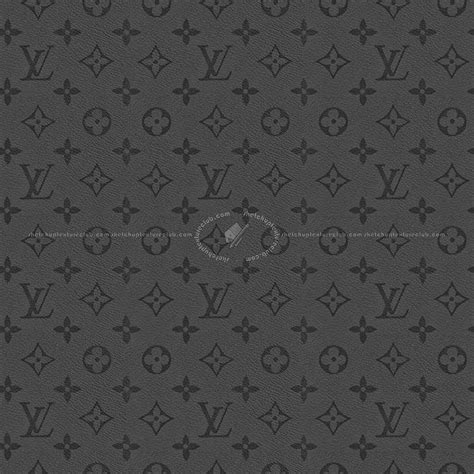 black Louis Vuitton texture